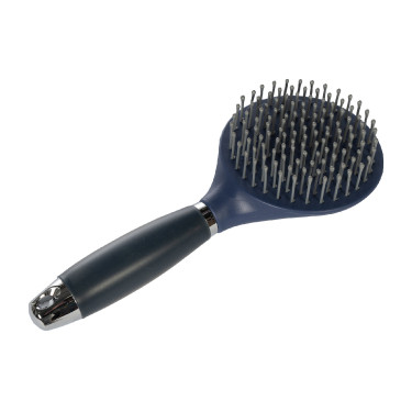 Spazzola per criniera e coda HKM Gel Blu scuro / nero