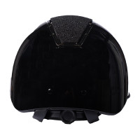 Casco HKM Lady Shield lucido Nero / argento