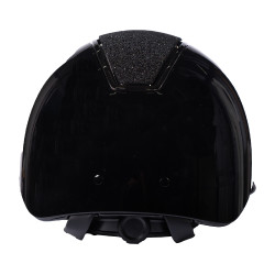 Casco HKM Lady Shield lucido Nero / argento