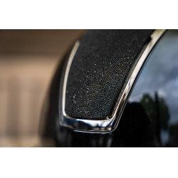 Casco HKM Lady Shield lucido Nero / argento