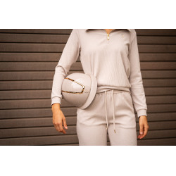 Casco Lauria Garrelli Limone Grigio / beige