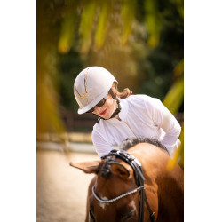 Casco Lauria Garrelli Limone Grigio / beige