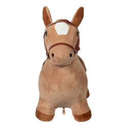 Cavallo saltatore HKM bambino Marrone chiaro