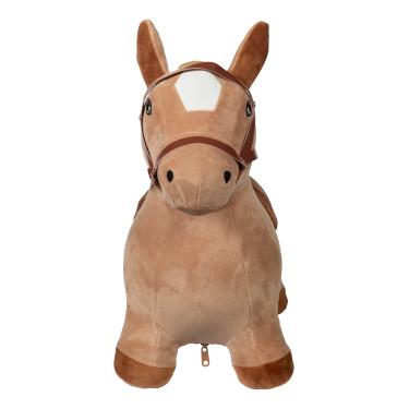 Cavallo saltatore HKM bambino Marrone chiaro