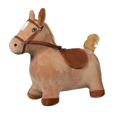 Cavallo saltatore HKM bambino Marrone chiaro