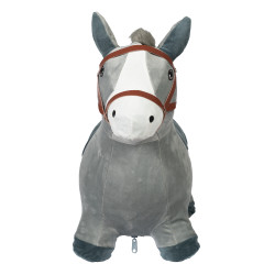 Cavallo saltatore HKM bambino Grigio