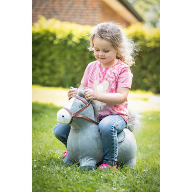 Cavallo saltatore HKM bambino Grigio