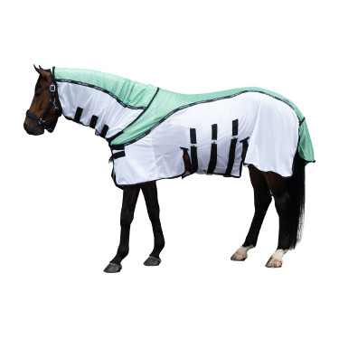 Coperta antimosche HKM Light Verde / bianco