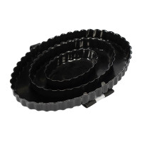 Striglia metallica HKM Bob Nero