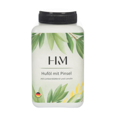 Olio per zoccoli HKM in bottiglia per la secchezza Bianco
