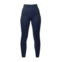 Leggings HKM Mesh II da donna con grip in silicone a fondo intero Blu profondo Leggings HKM Mesh II da donna con grip in silicone a fondo intero Blu profondo
