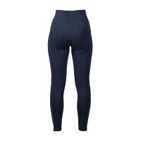 Leggings HKM Mesh II da donna con grip in silicone a fondo intero Blu profondo Leggings HKM Mesh II da donna con grip in silicone a fondo intero Blu profondo