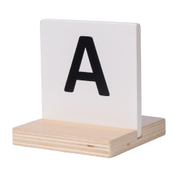 Lettera da dressage HKM Hobby Horse Nero / bianco