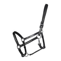 Capezza in cuoio HKM Sparkle Nero