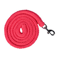 Lunga HKM Glow-Line con moschettone Rosa
