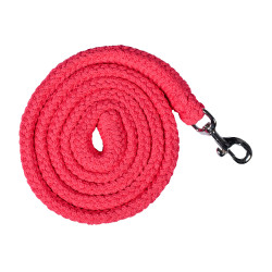 Lunga HKM Glow-Line con moschettone Rosa Lunga HKM Glow-Line con moschettone Rosa