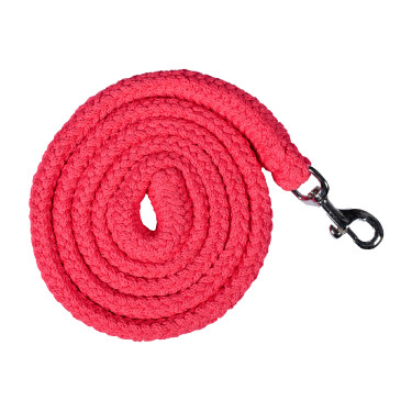 Lunga HKM Glow-Line con moschettone Rosa Lunga HKM Glow-Line con moschettone Rosa