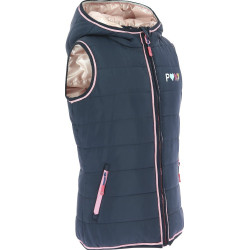 Gilet reversibile Equi-Kids Jade Blu navy