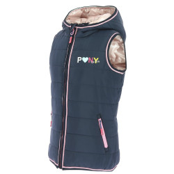 Gilet reversibile Equi-Kids Jade Blu navy