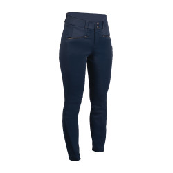 Pantaloni HKM Pearl City da donna con fondi in silicone a presa totale Blu profondo