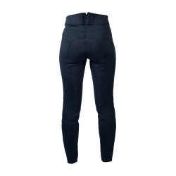 Pantaloni HKM Pearl City da donna con fondi in silicone a presa totale Blu profondo