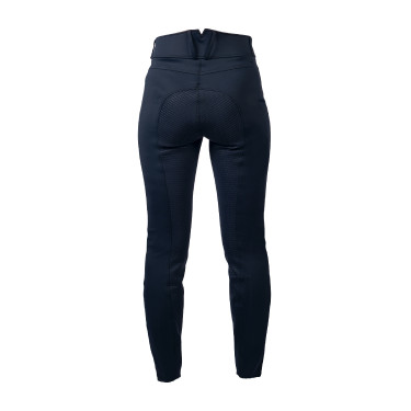 Pantaloni HKM Pearl City da donna con fondi in silicone a presa totale Blu profondo