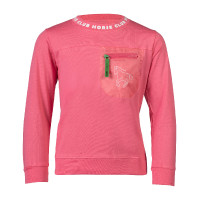 Polo a maniche lunghe HKM Maui bambino Rosa