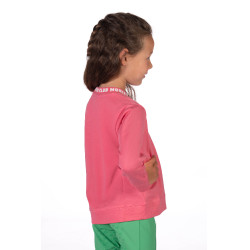 Polo a maniche lunghe HKM Maui bambino Rosa