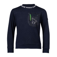 Polo a maniche lunghe HKM Maui bambino Blu profondo