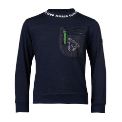 Polo a maniche lunghe HKM Maui bambino Blu profondo