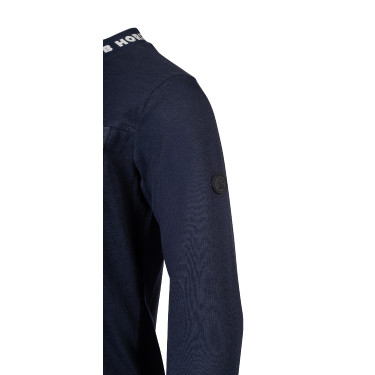 Polo a maniche lunghe HKM Maui bambino Blu profondo