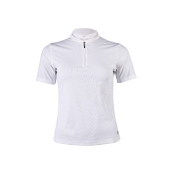 Polo da concorso HKM Amy donna Bianco Polo da concorso HKM Amy donna Bianco