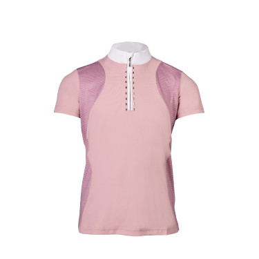 Polo da concorso HKM Glam bambino Rosa antico Polo da concorso HKM Glam bambino Rosa antico