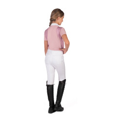 Polo da concorso HKM Glam bambino Rosa antico Polo da concorso HKM Glam bambino Rosa antico