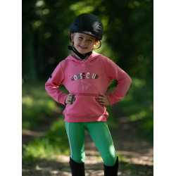 Felpa con cappuccio HKM Maui bambino Rosa