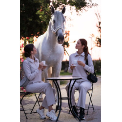 Felpa Lauria Garrelli Limone donna Grigio / beige