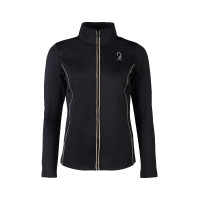 Felpa con zip Lauria Garrelli Limone donna Nero Felpa con zip Lauria Garrelli Limone donna Nero