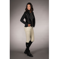 Felpa con zip Lauria Garrelli Limone donna Nero Felpa con zip Lauria Garrelli Limone donna Nero