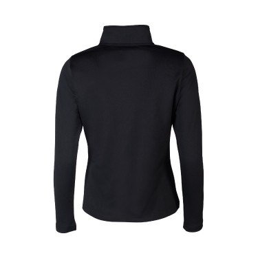 Felpa con zip Lauria Garrelli Limone donna Nero