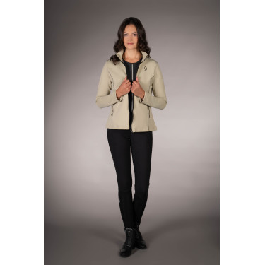 Felpa con zip Lauria Garrelli Limone donna Grigio / beige Felpa con zip Lauria Garrelli Limone donna Grigio / beige