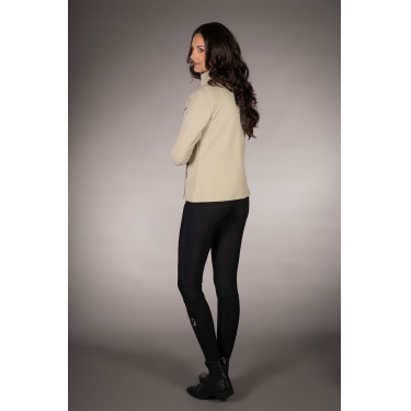 Felpa con zip Lauria Garrelli Limone donna Grigio / beige Felpa con zip Lauria Garrelli Limone donna Grigio / beige