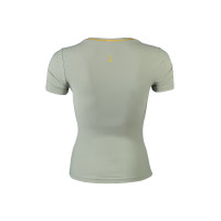 T-shirt funzionale Lauria Garrelli Limone a maniche corte donna Salvia