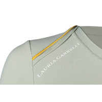 T-shirt funzionale Lauria Garrelli Limone a maniche corte donna Salvia