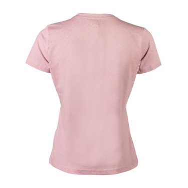 T-shirt HKM da donna Running Horse a maniche corte Rosa antico