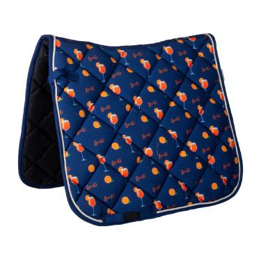 Sottosella HKM Splash Blu scuro / arancione