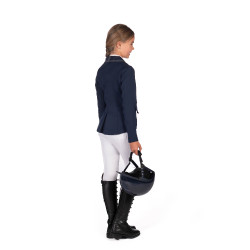 Giacca da concorso HKM Amy bambino Blu profondo Giacca da concorso HKM Amy bambino Blu profondo