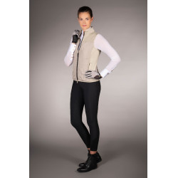 Gilet senza maniche Lauria Garrelli Limone donna Grigio / beige