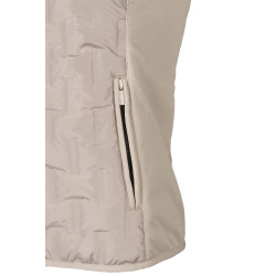 Gilet senza maniche Lauria Garrelli Limone donna Grigio / beige