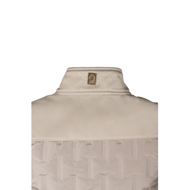 Gilet senza maniche Lauria Garrelli Limone donna Grigio / beige