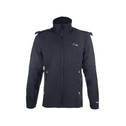 Giacca softshell Team HKM uomo Nero